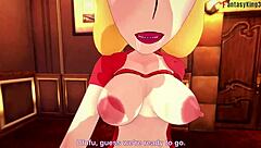 Beth smith engages in hard sex fantasy with rick and morty characters.