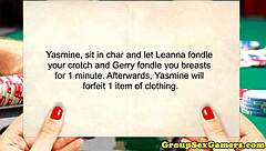 Ever seen a hot ffm threeway with classy lingerie babes?