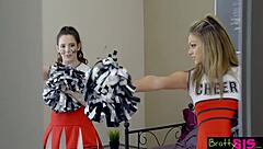 Bratty Sister's Pussy Creamed By Stepbro Caught By Bff On Bus