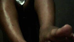 Loretta's Hot July Footjob With Beer And Feet Fetish Action.