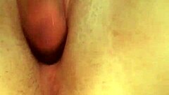 Chubby British Whore Fucks Her Cunt Hard with Dildo