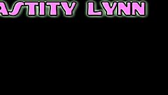 chastity lynn demands a hard cock in her ass and a creampie