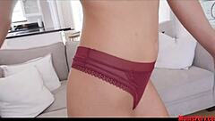 naughty stepmommy helps stepson with personal matters