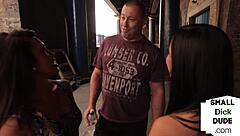 Do British CFNM Babes Humiliate This Micro Penis Guy?