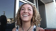 I watch young blonde Teagan get huge black dick