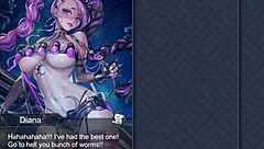 The King of Kinks goes wild behind Diana’s curvaceous ass