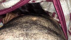 Big tits milf is sucking dick so eagerly in this blowjob.