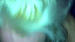 Slutty Wife's Sexy Blowjob: Hot Contrast in Action