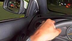 Young Colombian girl gets fucked in public car park