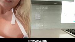 I watch Christie Stevens cook and care for stepson