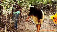 Bush has hot and steamy encounters with a beautiful black woman with great assets