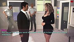 wife and stepmother in 3d cartoon scenes