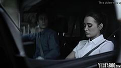 The jealous stepbrother fucks petite teen's pussy in doggystyle