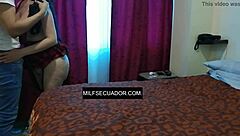 i put on a sexy costume for halloween party with my latina big ass, sucking huge cock in taboo oral fiesta with stepson