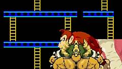 Gaycreampie action with Mario and his friends in a Mugen game