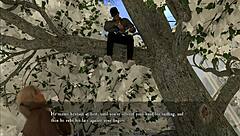 My step-cousin’s charm shines in Bare Witness 16 game scene