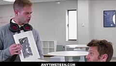 Anytimeteen 18+ - freeuse teen 18+s interracial fuck while working - penelope kay charley hart peter green nicky rebel