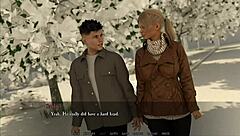 My step-cousin’s charm shines in Bare Witness 16 game scene