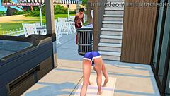 Rough Fucking Stepsister's Tight Pussy Night