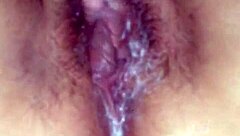 Big dick fucking a huge pussy with cum inside