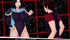 Big cocked knight satisfies curvy MILF's every anal desire