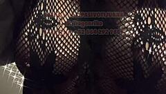 Mexican woman moans during intense session