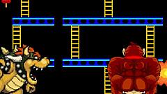 bowser and donkey kong take on mario in a hot furry battle