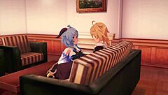 bell ganyu genshin impact hentai adventure