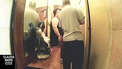 Big cocked amateur gets wall banging good time with hot milf and her friends