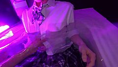 Cute J●'s First Love Hotel Creampie And Glowing Bath Doggy Fuck