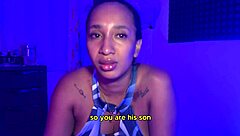 Stepmom Gets Inseminated by Stepson in Bedroom Scene