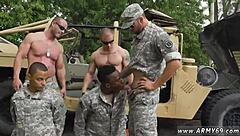 Gay sex scenes with army themes are the Army69 way