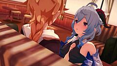 bell ganyu genshin impact hentai adventure