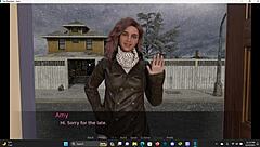 Amy's Annoying Reaction to Early Christmas Porn Game