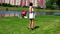 Perfect European Cuties Flashing Tits And Pussies Publicly!