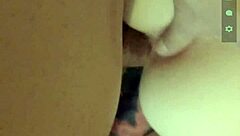 Skinny beauty moans during a homemade POV call with an asshole
