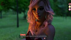Visual novel walkthrough with hot anime girls