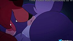 Is Foxy's Monster Cock Too Big for Bonnie in This Intense Gay Sex Scene?