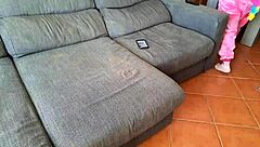 Sucking Boyfriend's Friend While He Plays GTA! Intense Cheating Blowjob!