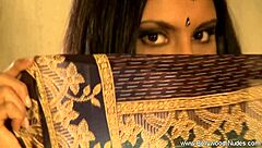 Solo performance of a hot Indian babe