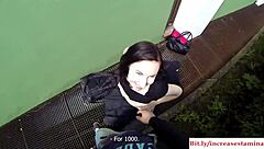 Out-Of-Town Gal Fucked Outside