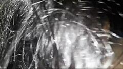 Teen sucks huge cock for facial cumshot