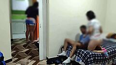 why is my wife's cuckold cleaning while i fuck the neighbor?