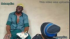 Girl's creamy pussy fucked hard by student, almost caught by mom!