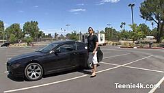 Petite Teen Takes Monster Cock Deep In Pussy