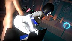 demi sex robot undergoes upgrade test in subverse parody