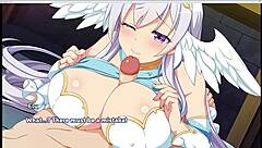 paradise angel gets bound and spanked in intense bdsm blowjob scene