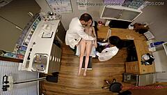 ain't no shy teen 18+ lainey escaping doctor tampa's gyno exam!