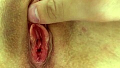 Petite Amateur Rubs Tight Pussy to Intense Orgasm