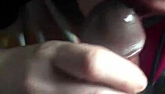 she swallows and keeps sucking